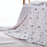 Sensory Cloud™ 3D Minky Dot Baby Blanket (Soothing Bubble Texture)