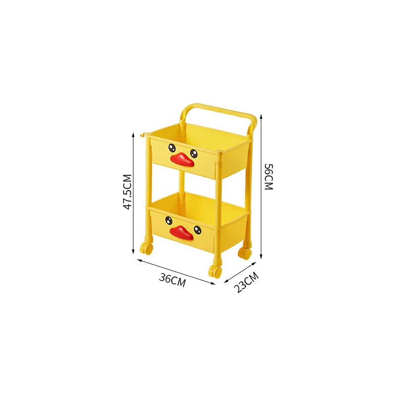 coffre a jouet en forme de canard