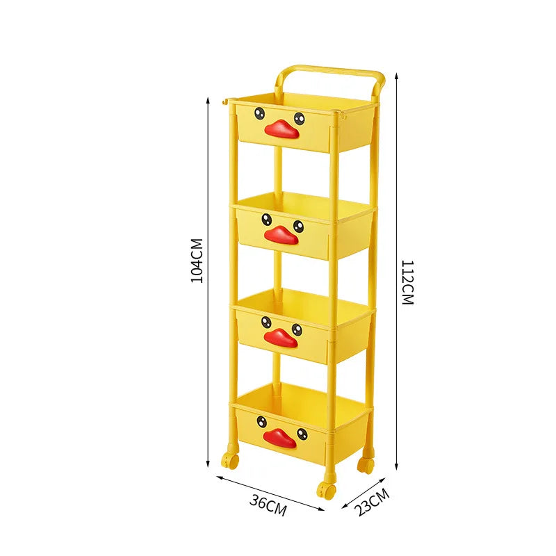 coffre a jouet en forme de canard