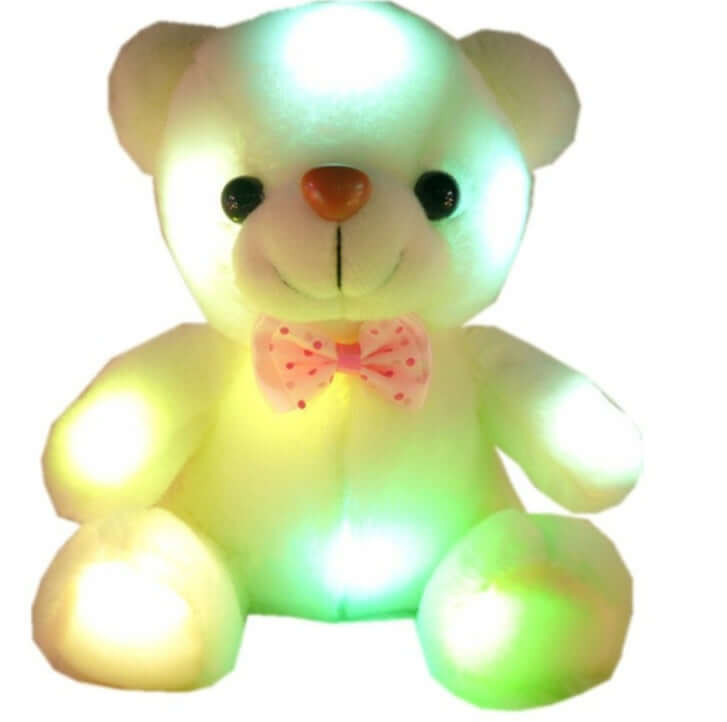 Orsetto LED Fosforescente (Luce Notturna Peluche Morbido)