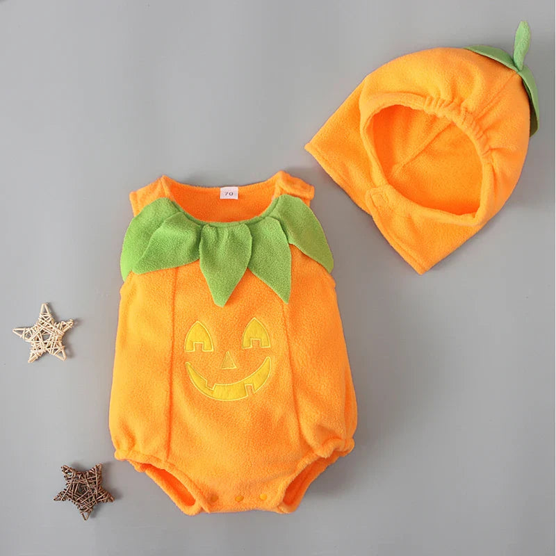 Costume di Halloween da zucca per neonati | PumpKid