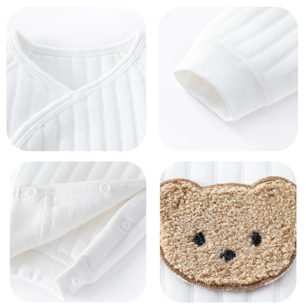 Combinaison Bébé Coton - Ourson
