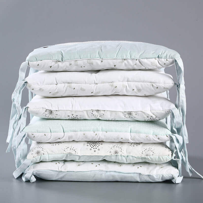 Ensemble de Coussins de Chambre Éléphant Fantaisiste en Coton (6 Pièces de Décoration)