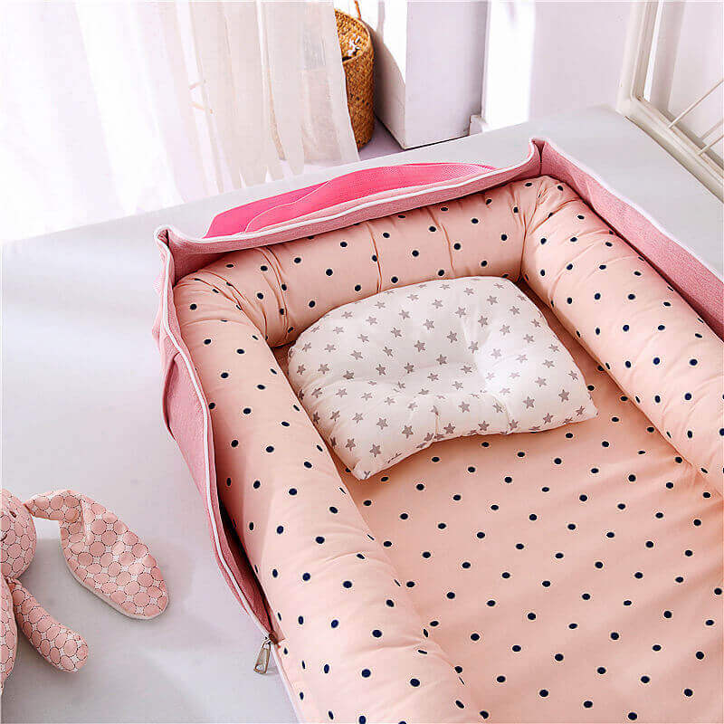 Nido pieghevole in cotone premium