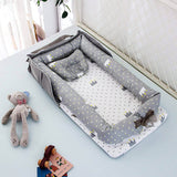 Nido pieghevole in cotone premium