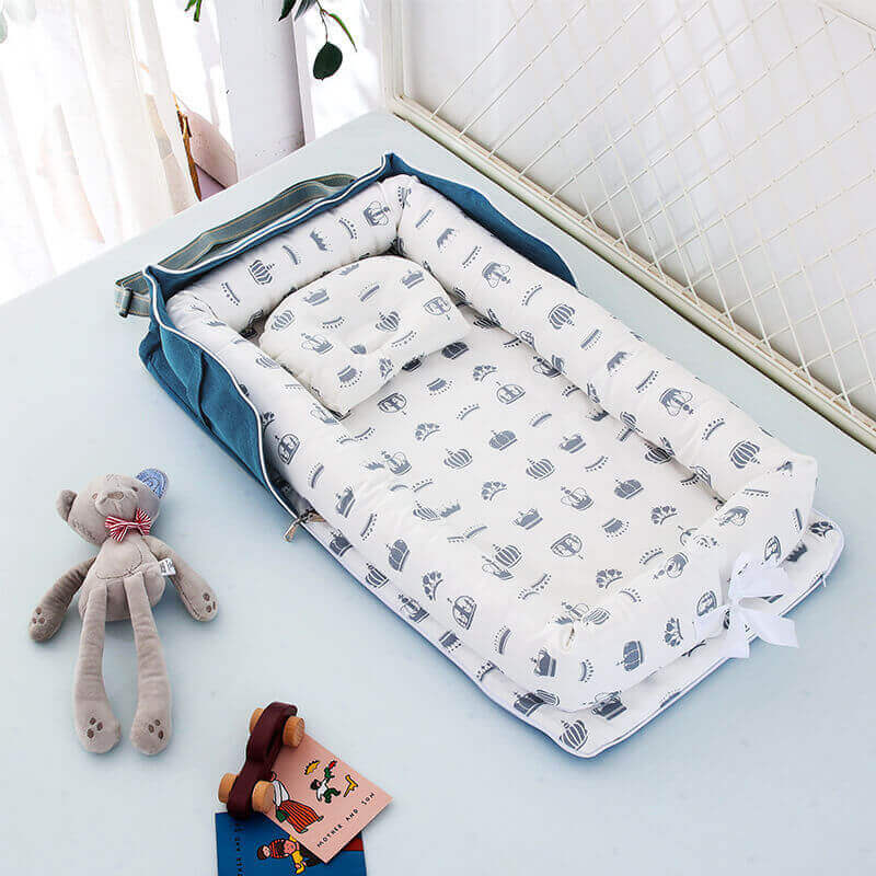 Nido pieghevole in cotone premium