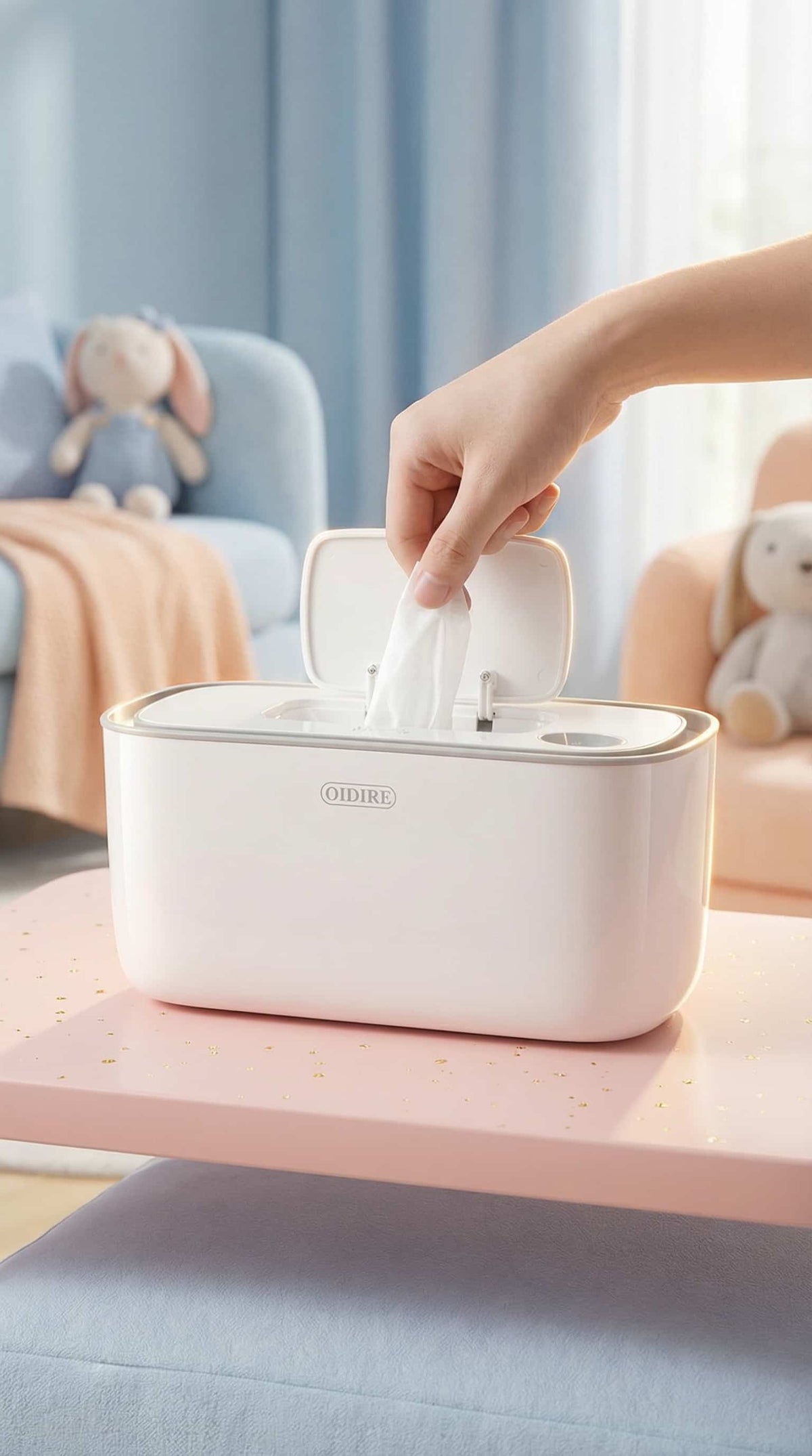 CozyCaress™ Smart Adjustable Wipe Warmer