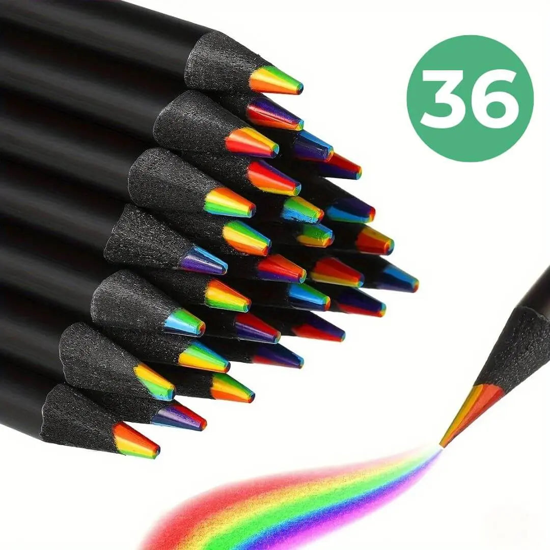 Crayon de Couleur Arc-en-Ciel 7 en 1 – RainbowSketch™ 