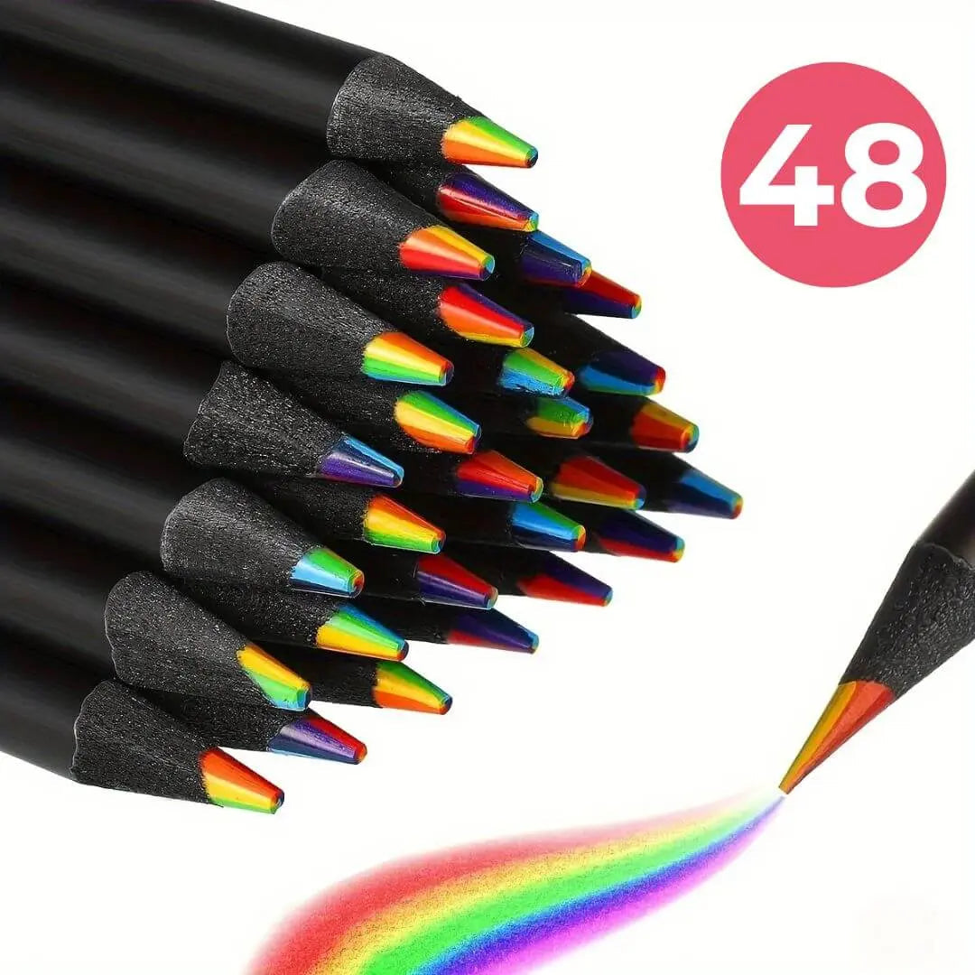 Crayon de Couleur Arc-en-Ciel 7 en 1 – RainbowSketch™ 