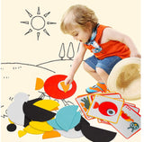 Ensemble Tangram & Mosaïque Créatif en Bois (Puzzle Logique)