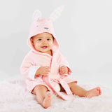 Peignoir à capuche Critter Comfort™ en coton biologique (serviette éponge sans produits chimiques)