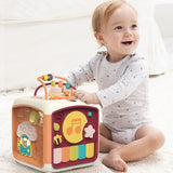 Cubo attività Bebè Montessori 7 in 1