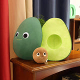 Morbido Cuscino Peluche a Forma di Avocado (Giocattolo di Peluche)