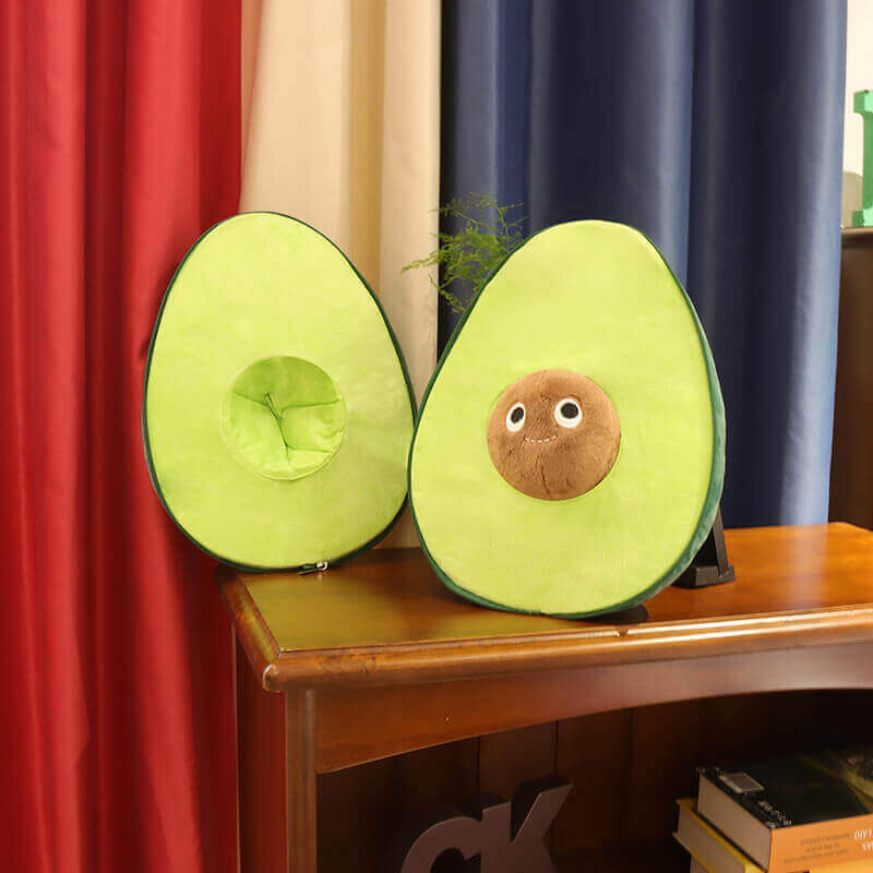 Morbido Cuscino Peluche a Forma di Avocado (Giocattolo di Peluche)