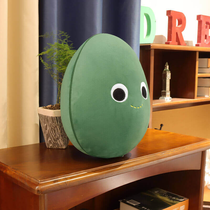 Morbido Cuscino Peluche a Forma di Avocado (Giocattolo di Peluche)