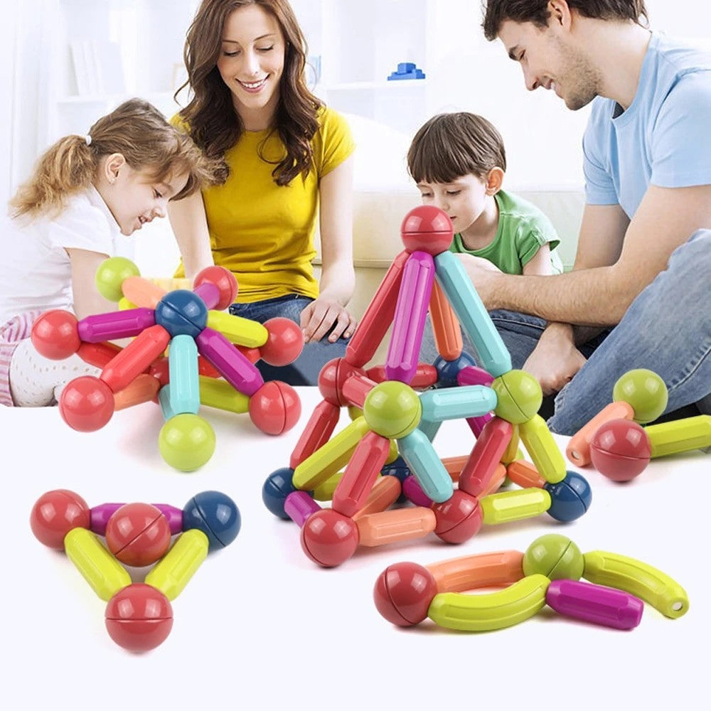 Gioco di Costruzioni Magnetiche per Bambini