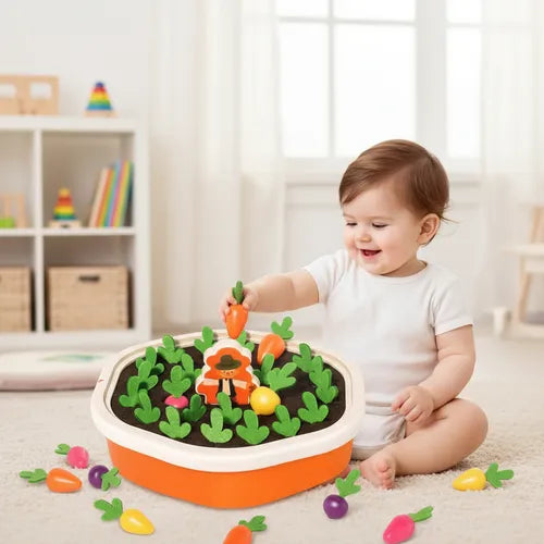 Jeu Carottes Montessori Enfant et Bébé