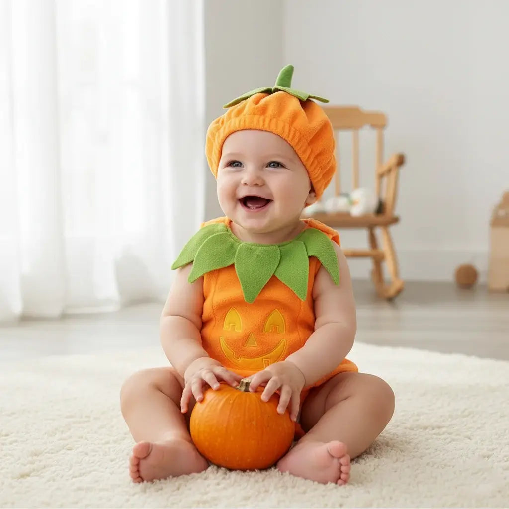 Costume di Halloween da zucca per neonati | PumpKid
