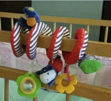 Compagni per Passeggino in Peluche (Sonagli di Coniglio e Orsetto da Appendere)