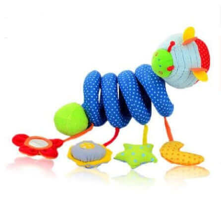 Compagni per Passeggino in Peluche (Sonagli di Coniglio e Orsetto da Appendere)