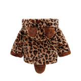 Manteau Bébé Lapin Polaire en Fausse Fourrure