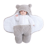 Nid d'ange Bébé - Couverture Polaire Ourson Hiver