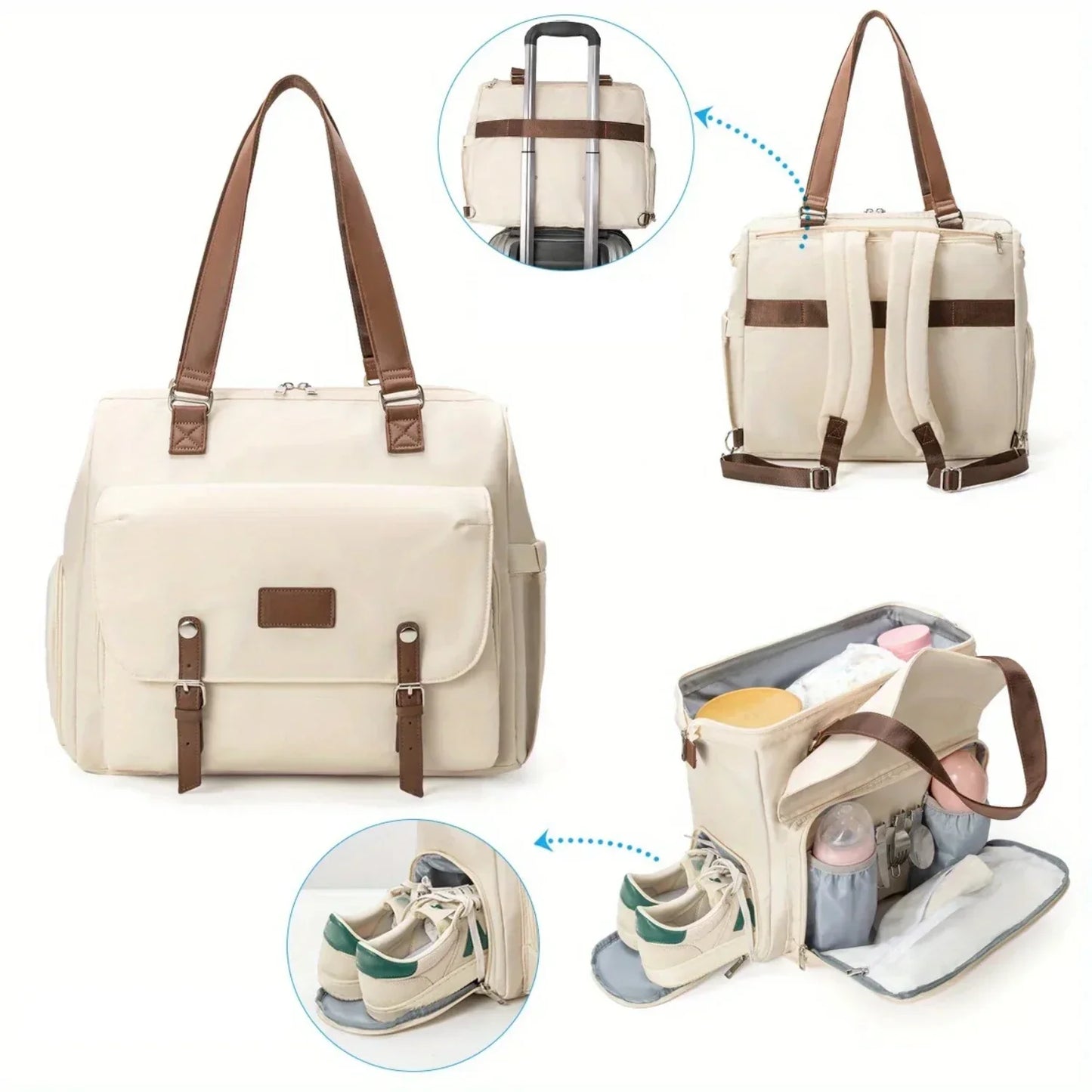 Sac à Langer Bébé Sac à Dos - Lisbonne™