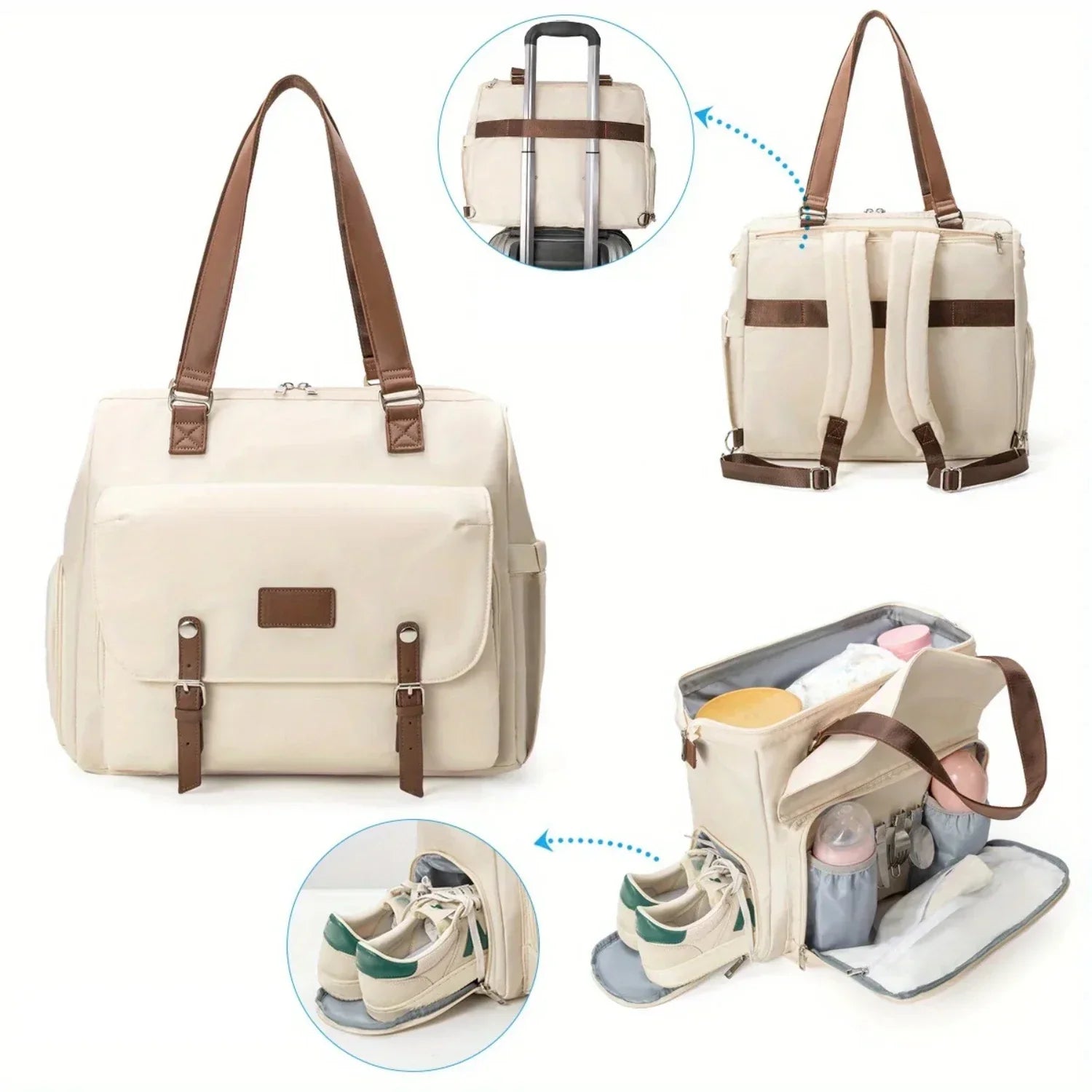 Sac à Langer Bébé Sac à Dos - Lisbonne™