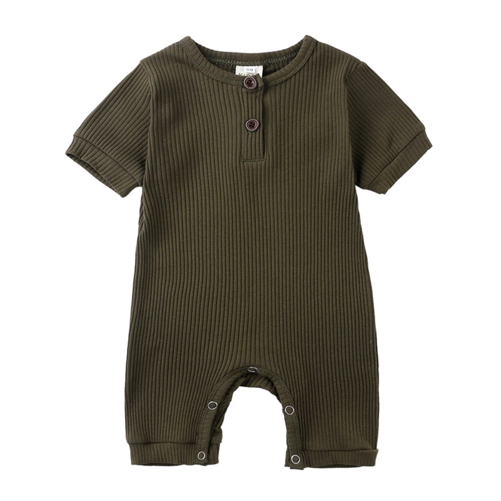 Combinaison Bébé Coton - Manches Courtes