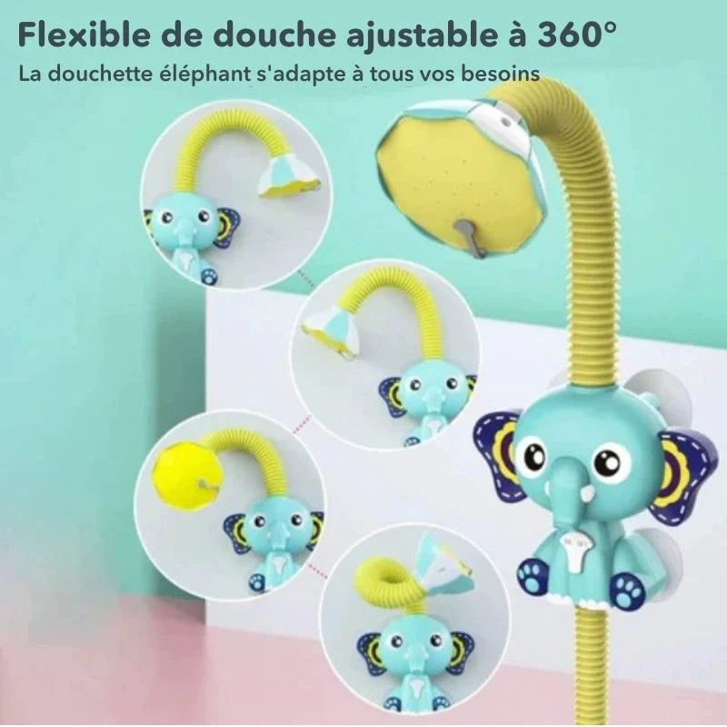 Douchette de Bain pour Bébé à Motifs d'Animaux
