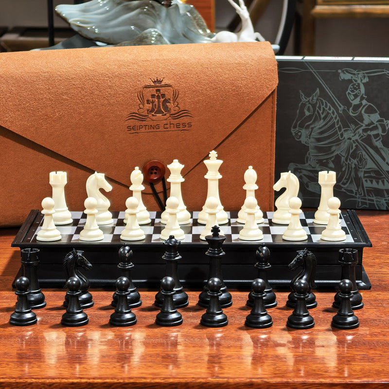 Jeu d'échecs de voyage (pochette feutrine)