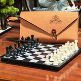 Jeu d'échecs de voyage (pochette feutrine)