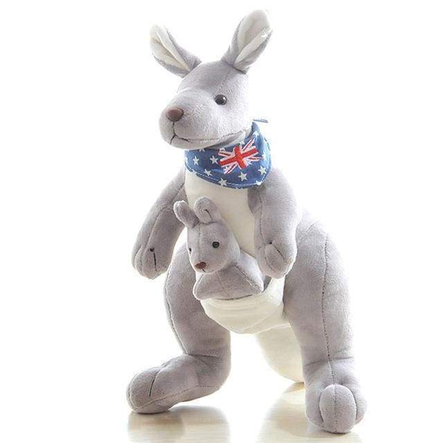 Peluche Canguro Ecologica (Giocattolo di Peluche Morbido)