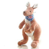 Peluche Canguro Ecologica (Giocattolo di Peluche Morbido)