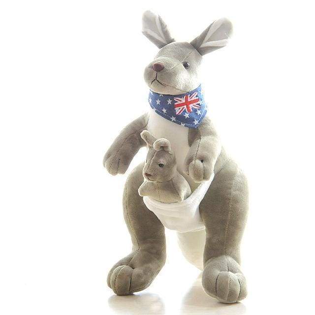 Peluche Canguro Ecologica (Giocattolo di Peluche Morbido)