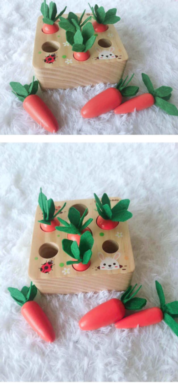 CritterCognition™ Ensemble de Puzzles Animaux en Bois (Jouet Éducatif Montessori)