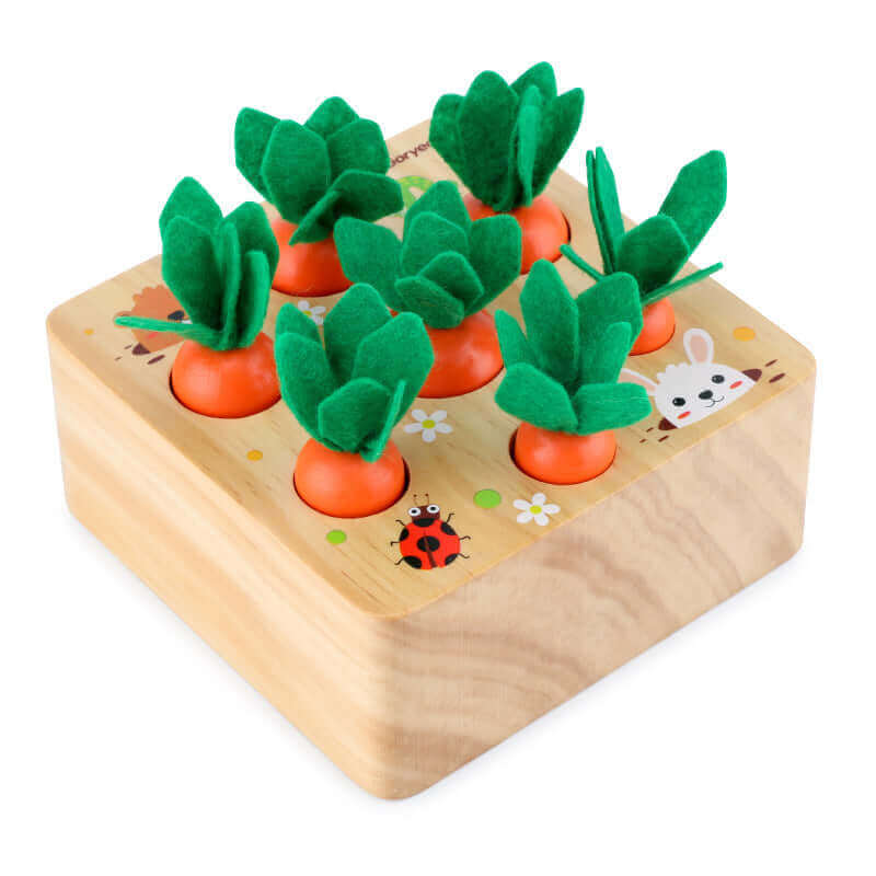 CritterCognition™ Ensemble de Puzzles Animaux en Bois (Jouet Éducatif Montessori)