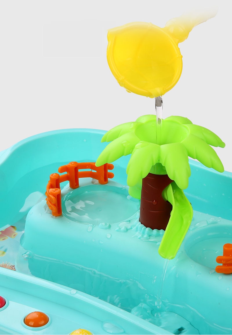 Bassin de Pêche Magnétique Interactif (Musique & Cycle de l'Eau)