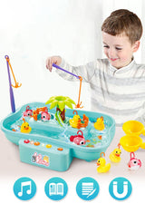 Bassin de Pêche Magnétique Interactif (Musique & Cycle de l'Eau)
