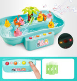 Bassin de Pêche Magnétique Interactif (Musique & Cycle de l'Eau)