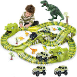 Circuit Voiture Dinosaure Enfants