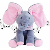 Éléphant Cache-Cache Musical aux Oreilles Magiques