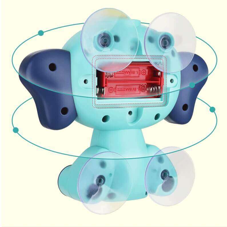 Tête de Douche Éléphant Électrique (Jouet de Pulvérisation d'Eau Interactif)