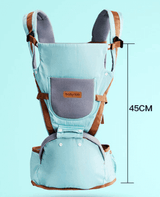 Porte-bébé ergonomique EmbraceMates™ avec siège de hanche (Position M Kangourou et soutien du dos)
