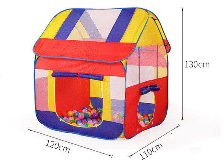 Tente Maison de Jeu Extérieure EnchantedGarden™ Grande (Convient à 5 Enfants avec Filet Anti-Moustiques)