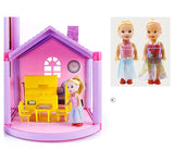 Villa Incantata™ Casa delle Bambole Modulare Fai da Te (Set da Costruzione Ecologico)