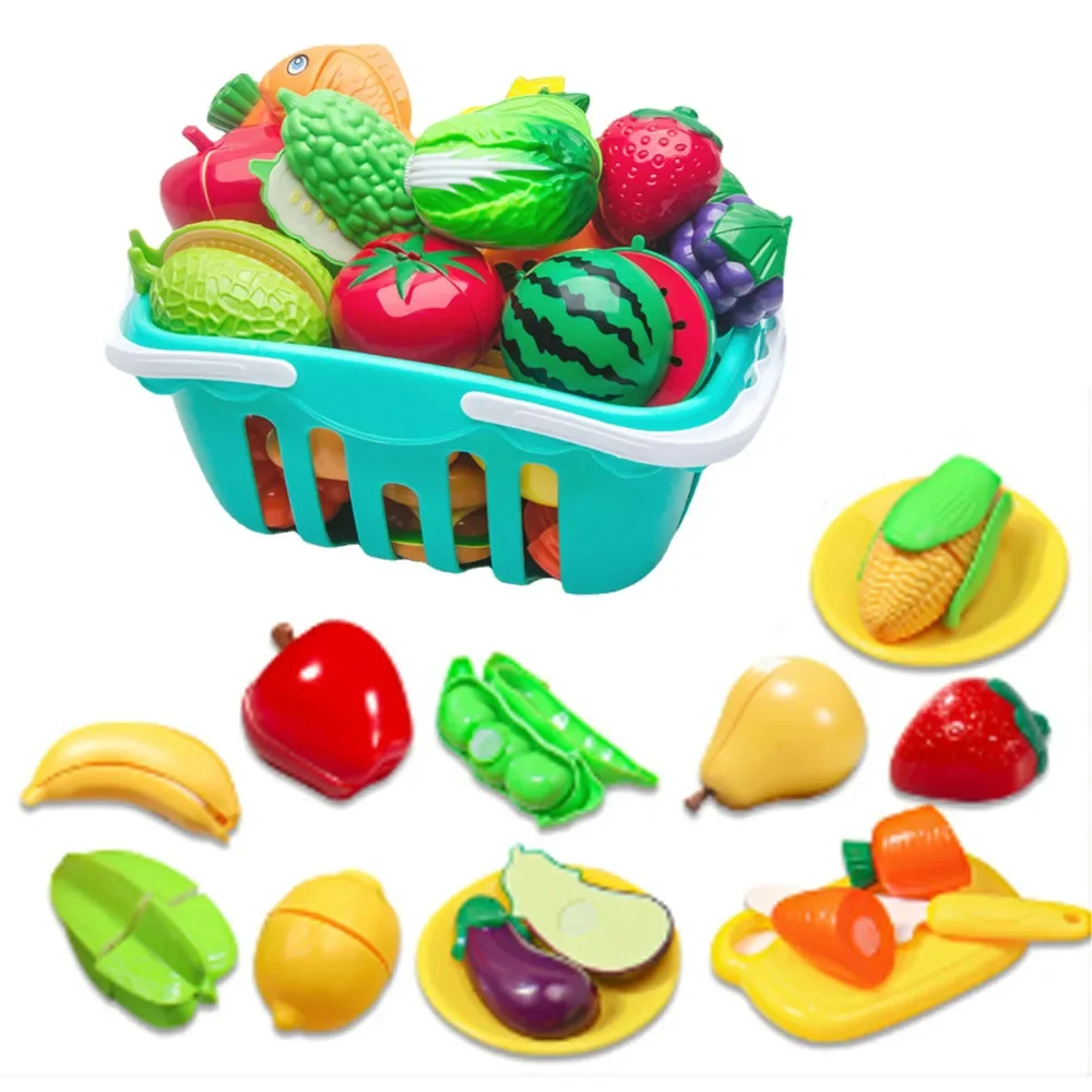 Cucina Giocattolo con Frutta e Verdura da Tagliare