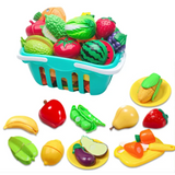 Cucina Giocattolo con Frutta e Verdura da Tagliare