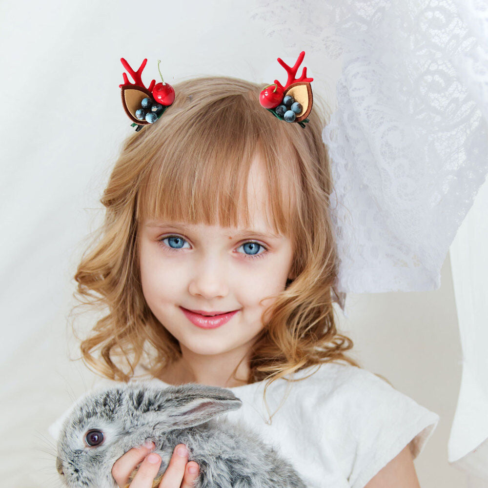 Fermagli per capelli natalizi per bambine