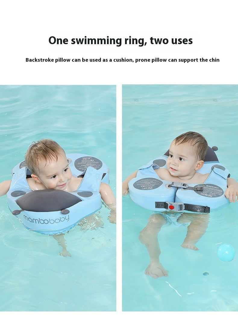 FloatBee™ Flotteur de Natation Bébé Sans Air avec Auvent (Non-Gonflable)